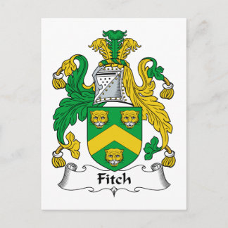 Postal Fitch Family Crest