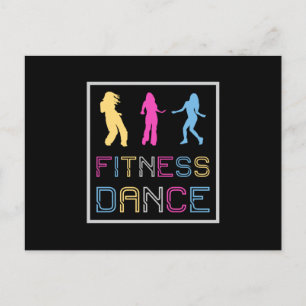 Postal Fitness Dance Gym Dancing Workout Sport Gift Idea