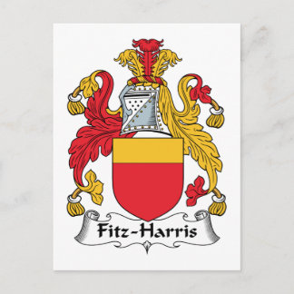 Postal Fitz-Harris Family Crest