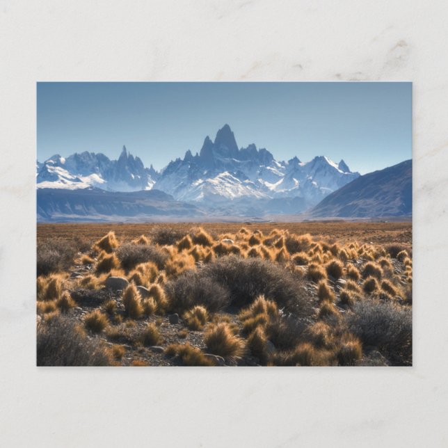 Postal Fitz Roy, Patagonia, Argentina (Anverso)