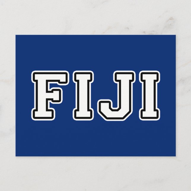 Postal Fiyi (Anverso)