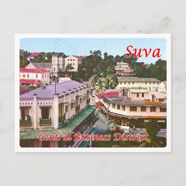 Postal Fiyi - Suva - (Anverso)
