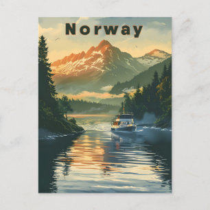 Postal Fjord de Noruega