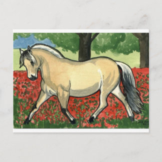 Postal Fjord HORSE ART noruego