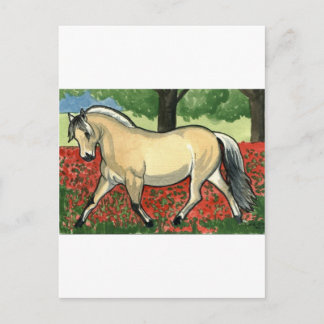 Postal Fjord HORSE ART noruego