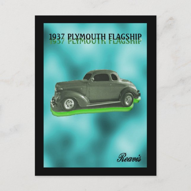 POSTAL FLAGELACIÓN DE LA PLIMOLUCIÓN DE 1937 (Anverso)