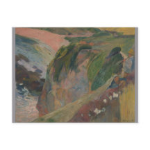 Flageolet Player sobre el Cliff Paul Gauguin