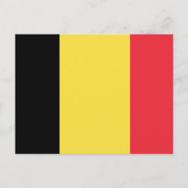 Postal Flagge belga