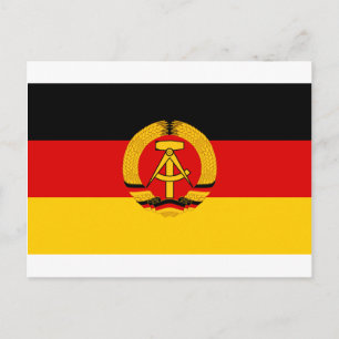 Postal Flagge der DDR - Bandera de la RDA (Alemania Orien