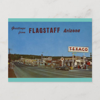 POSTAL FLAGSTAFF ARIZONA EN U.S. HWY. 66