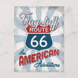 Postal Flagstaff Route 66 Vintage America Arizona