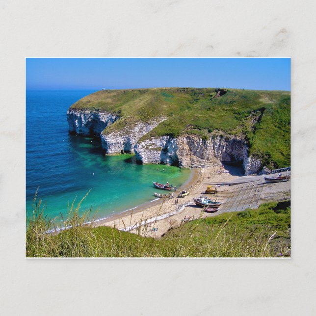 Postal Flamborough, North Landing (Anverso)