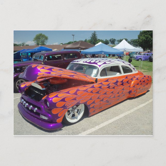 Postal Flamed Sedan (Anverso)