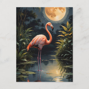Postal Flamenco a la Luz de la Luna