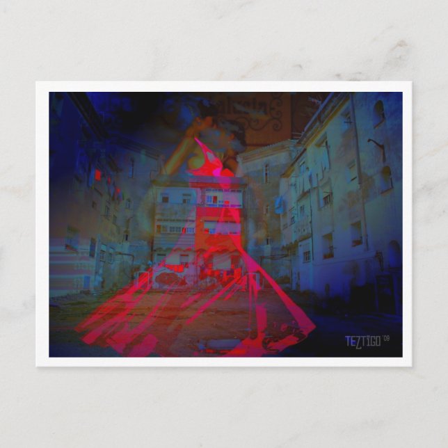 Postal Flamenco DUO (Anverso)