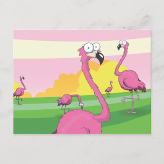 Postal flamencos