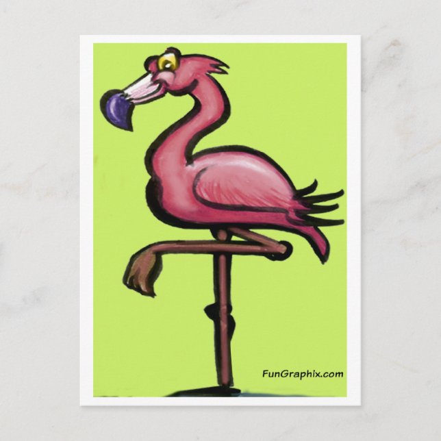 Postal Flamencos (Anverso)