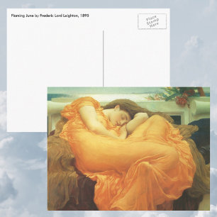 Postal Flaming June by Lord Frederic Leighton