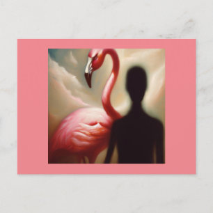 Postal Flamingo animal espiritual 2