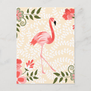 Postal Flamingo Bird