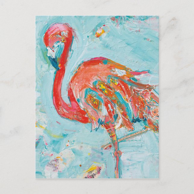 Postal Flamingo Bright (Anverso)