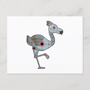 Postal Flamingo como Robot