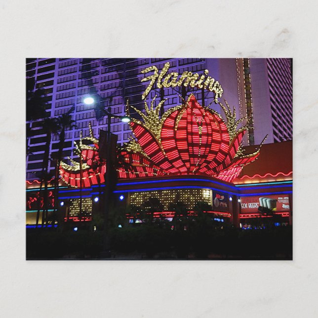Postal Flamingo Las Vegas Hotel #1 Postcard (Anverso)