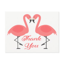 Flamingo Rosa Gracias Boda Tropical Amor