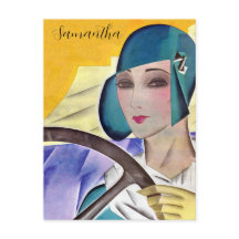 Flapper en Gorra morado