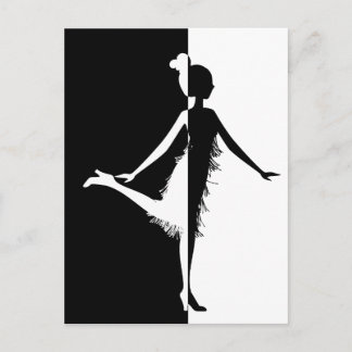 Postal Flapper Silhouette