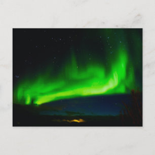 Postal Flare de Aurora Loca, bonitas luces del norte