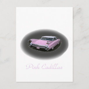 Postal Flash Cadillac rosa