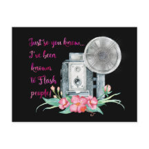 Flash de la cámara del fotógrafo