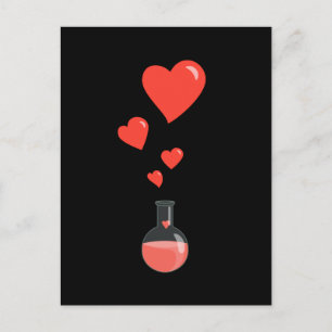 Postal Flask of Hearts Science Pheromones