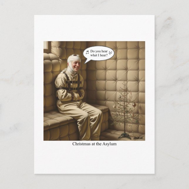 Postal Flat Holiday Card (Anverso)