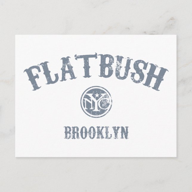Postal Flatbush (Anverso)