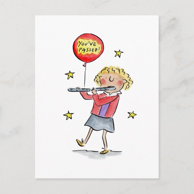 Postal Flauta (Anverso)