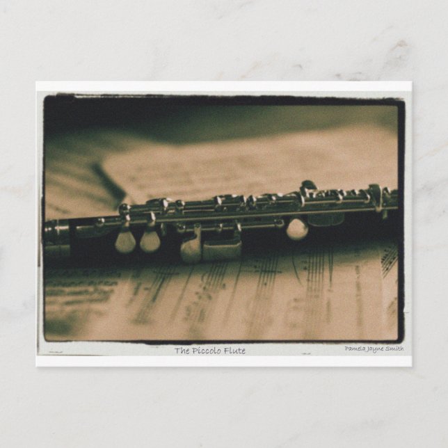 Postal flauta piccolo 1839 (Anverso)