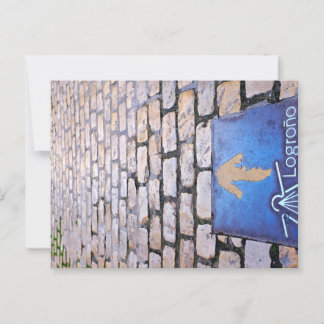 Postal Flecha amarilla