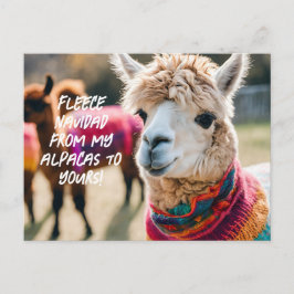 Postal ¡Fleece Navidad! Años