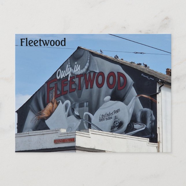 Postal Fleetwood (Anverso)
