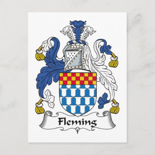 Postal Fleming Family Crest