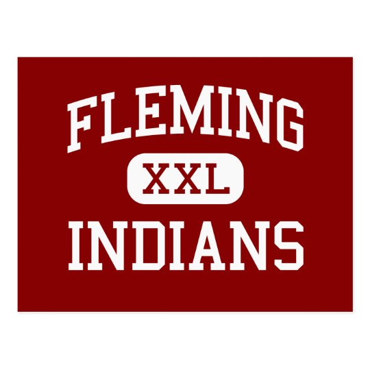 Postal Fleming - indios - centro - paso Oregon de las