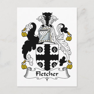 Postal Fletcher Family Crest