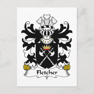 Postal Fletcher Family Crest