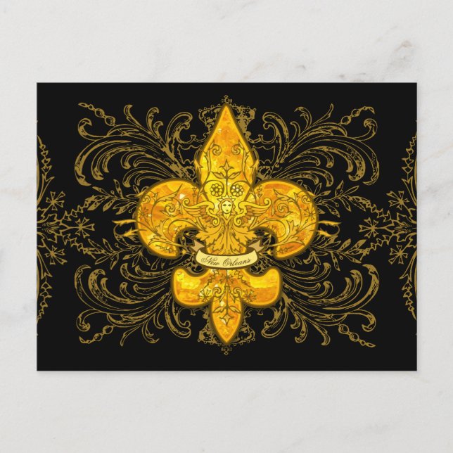 Postal Fleur de Guardian (Anverso)