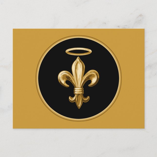 Postal Fleur de Halo (Anverso)