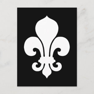 Postal Fleur De Lis
