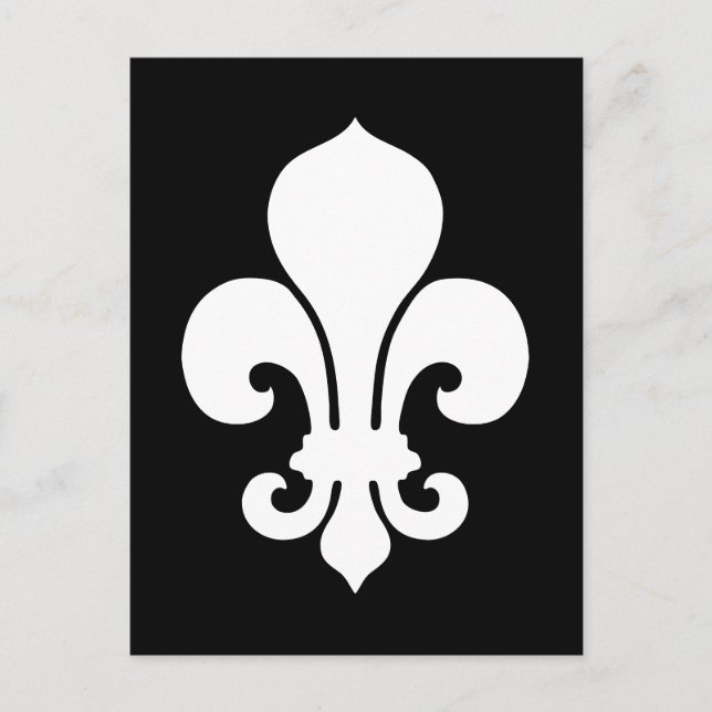 Postal Fleur De Lis (Anverso)