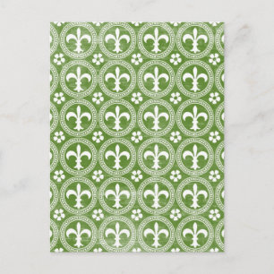 Postal Fleur De Lis